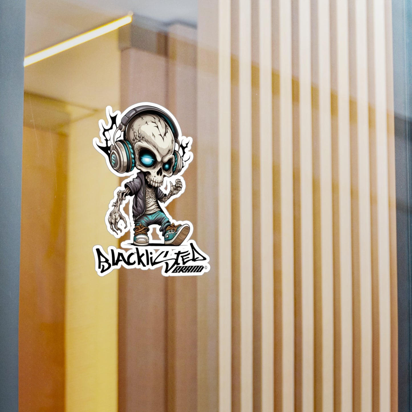 BL Logo Street Bones Vinyl Decal