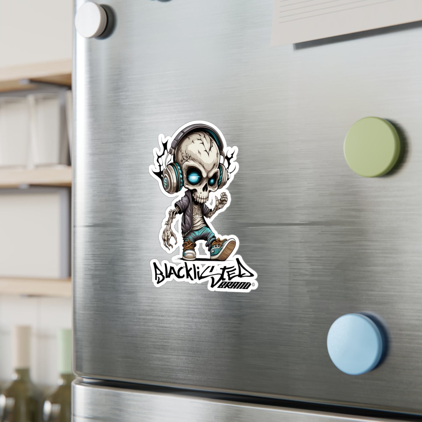 BL Logo Street Bones Vinyl Decal