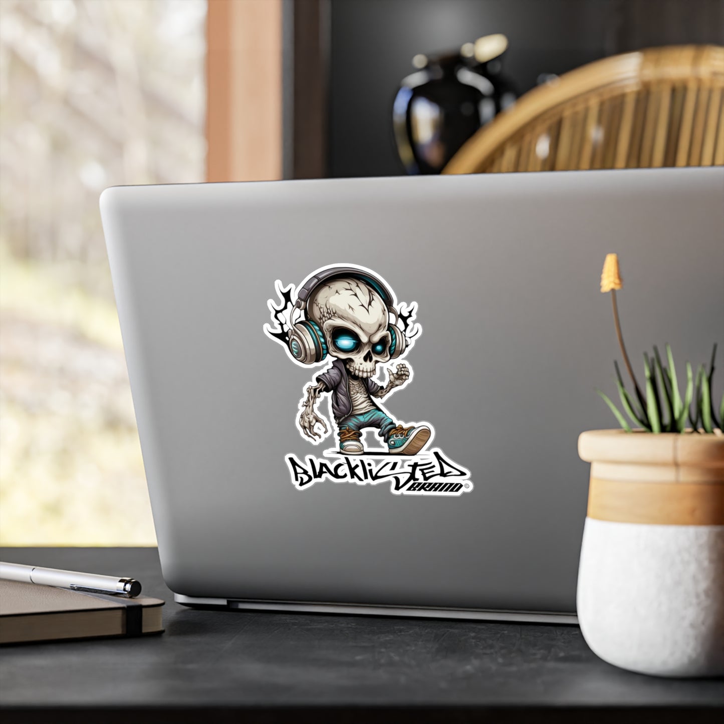 BL Logo Street Bones Vinyl Decal