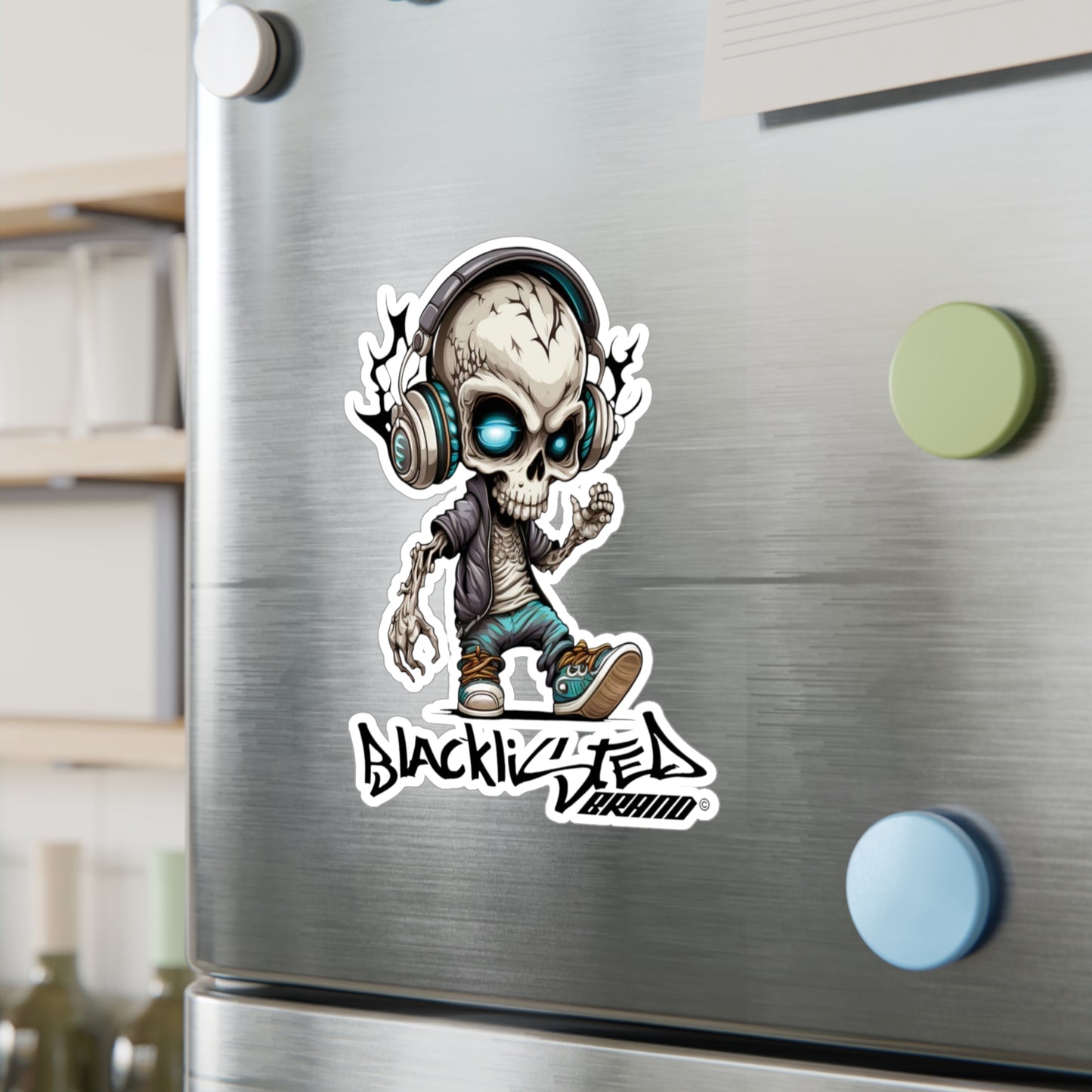 BL Logo Street Bones Vinyl Decal