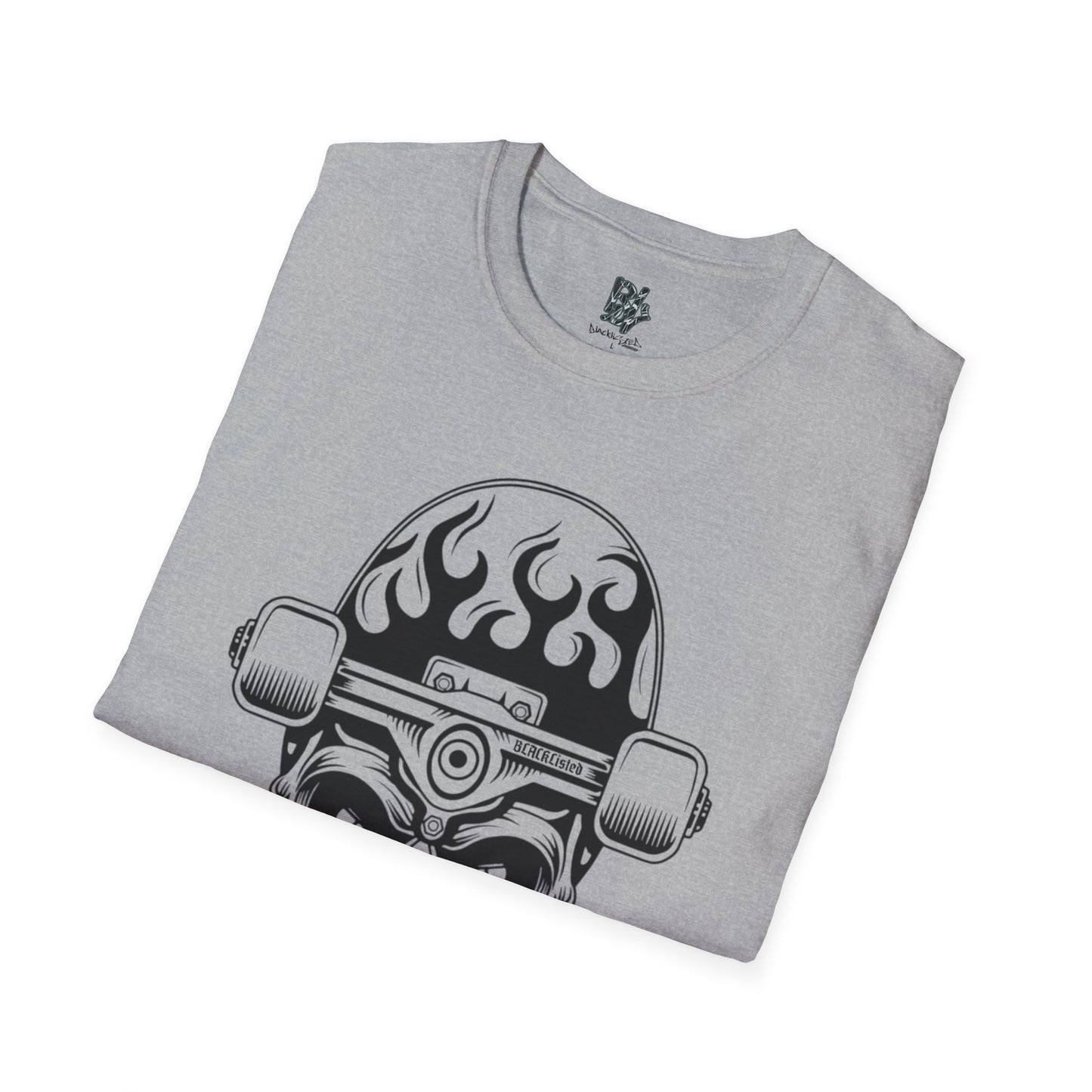 BL Skull Skater Head T-Shirt