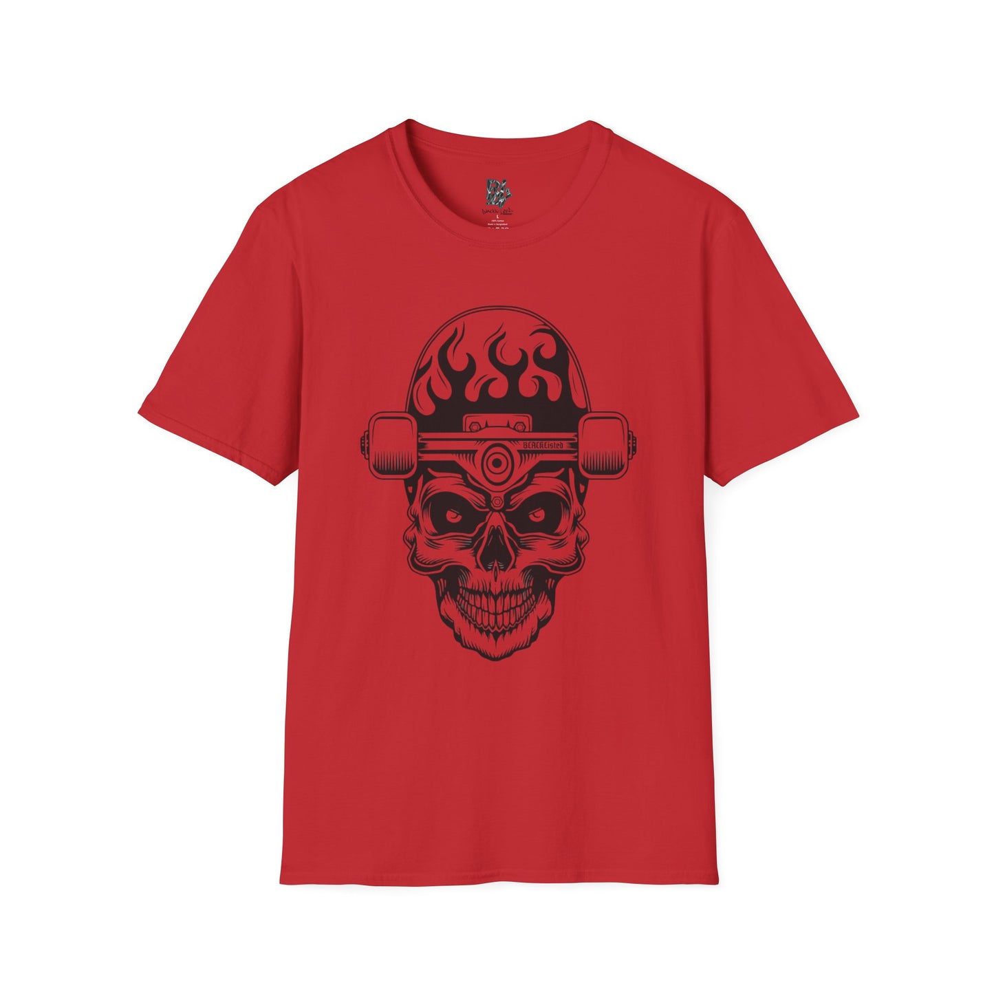BL Skull Skater Head T-Shirt