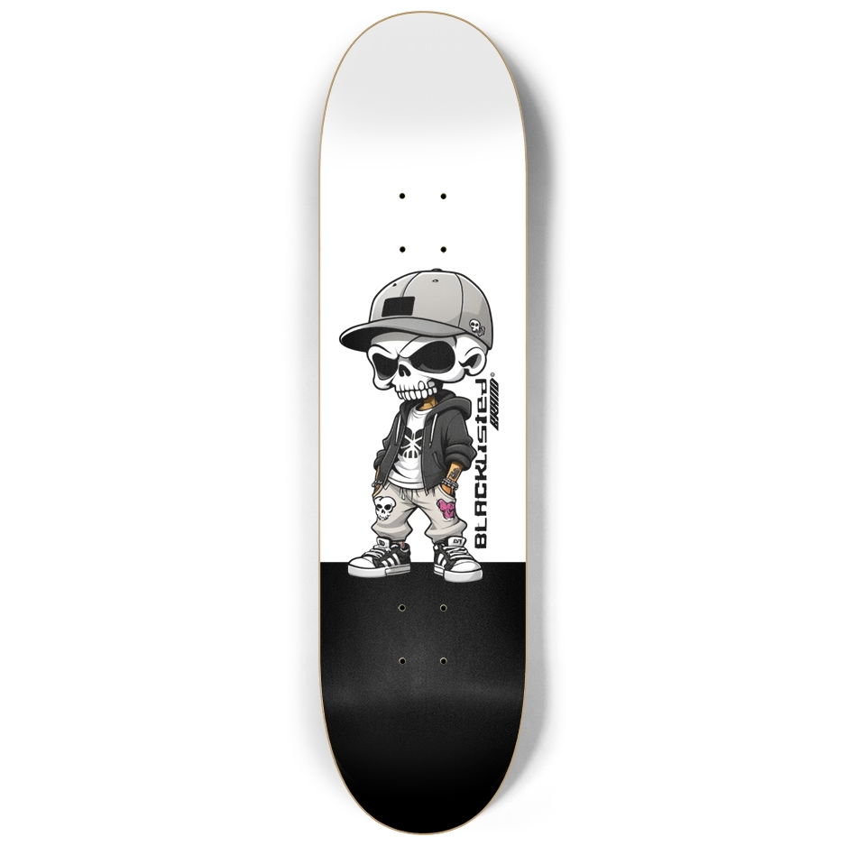 BL Street Bones 4 Skateboard Deck