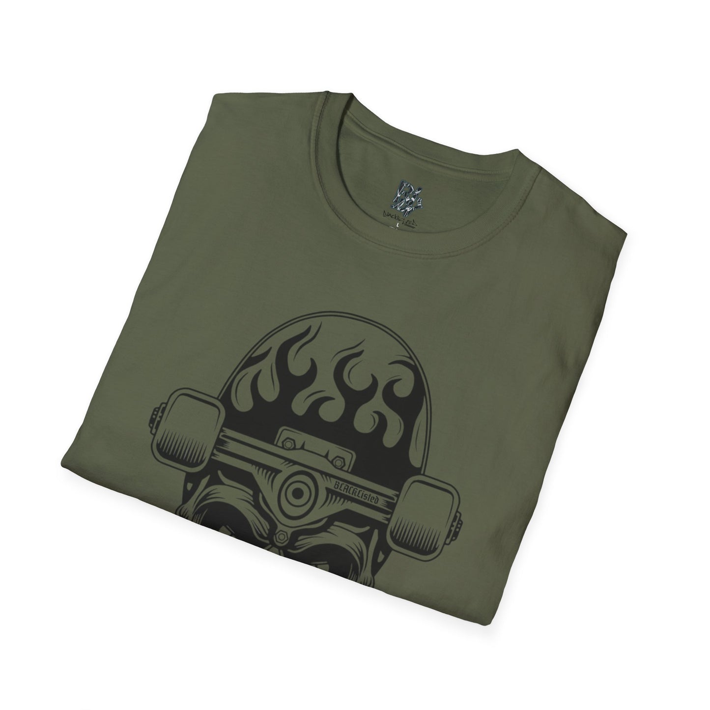BL Skull Skater Head T-Shirt