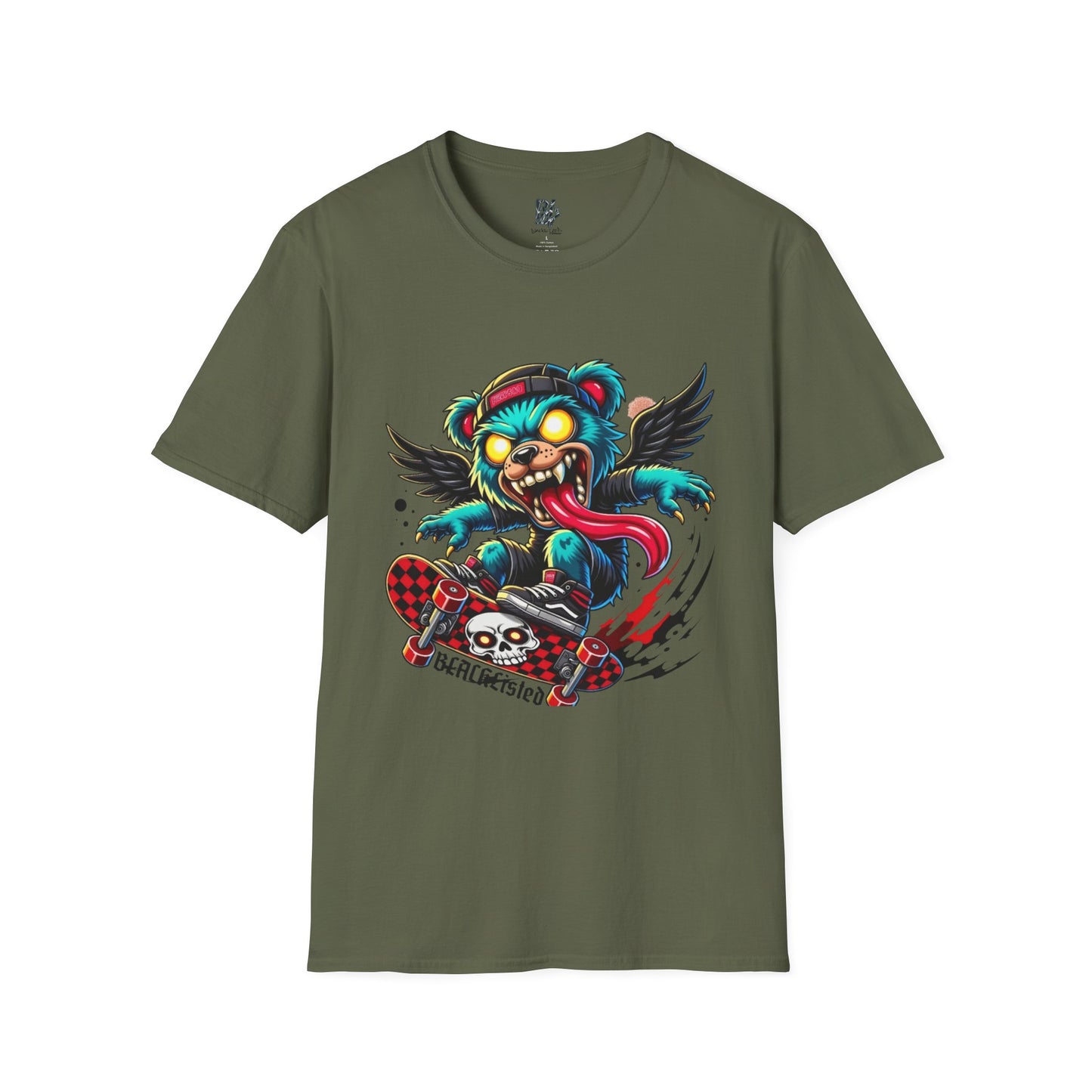 BL Skateboarding Demon Bear T-Shirt