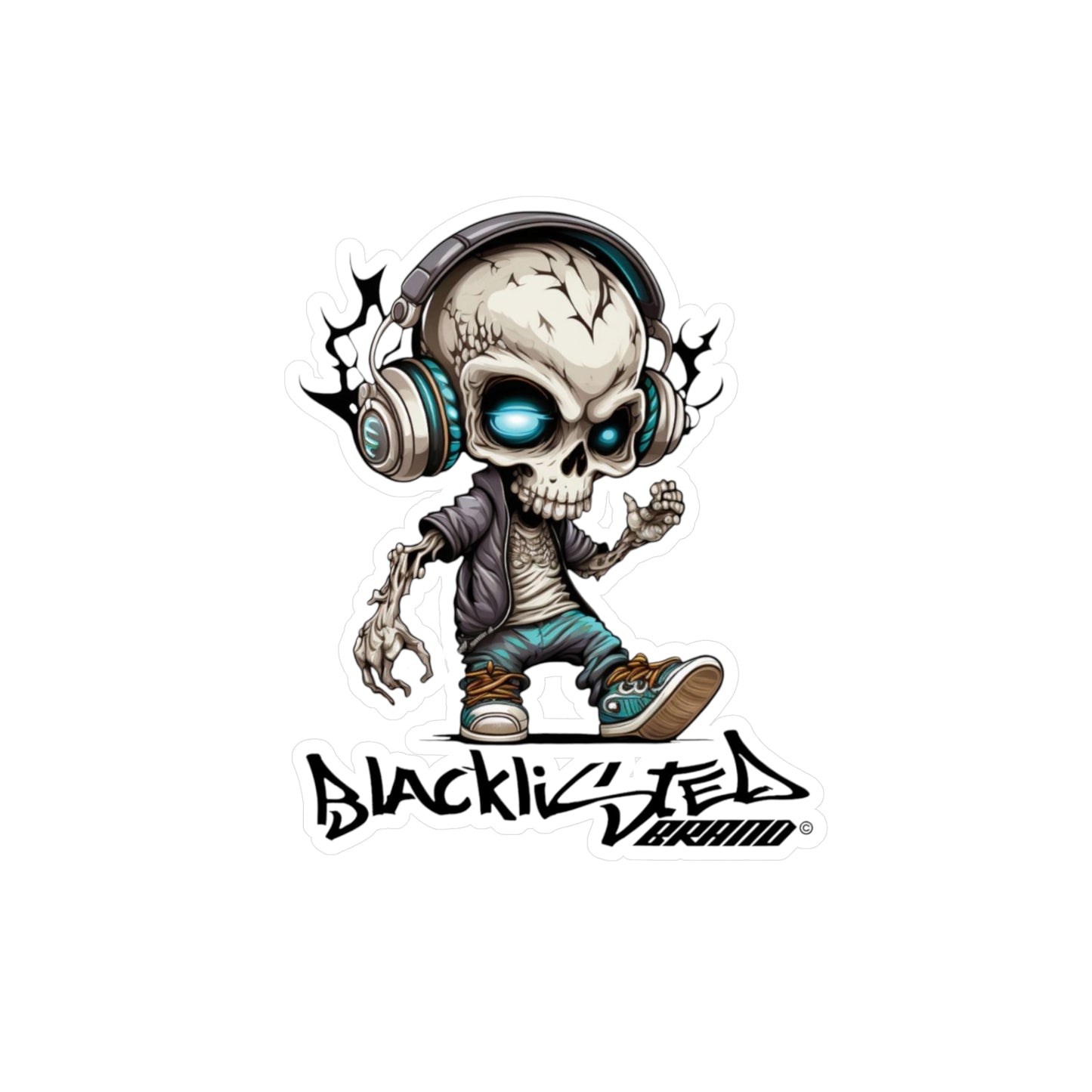 BL Logo Street Bones Vinyl Decal