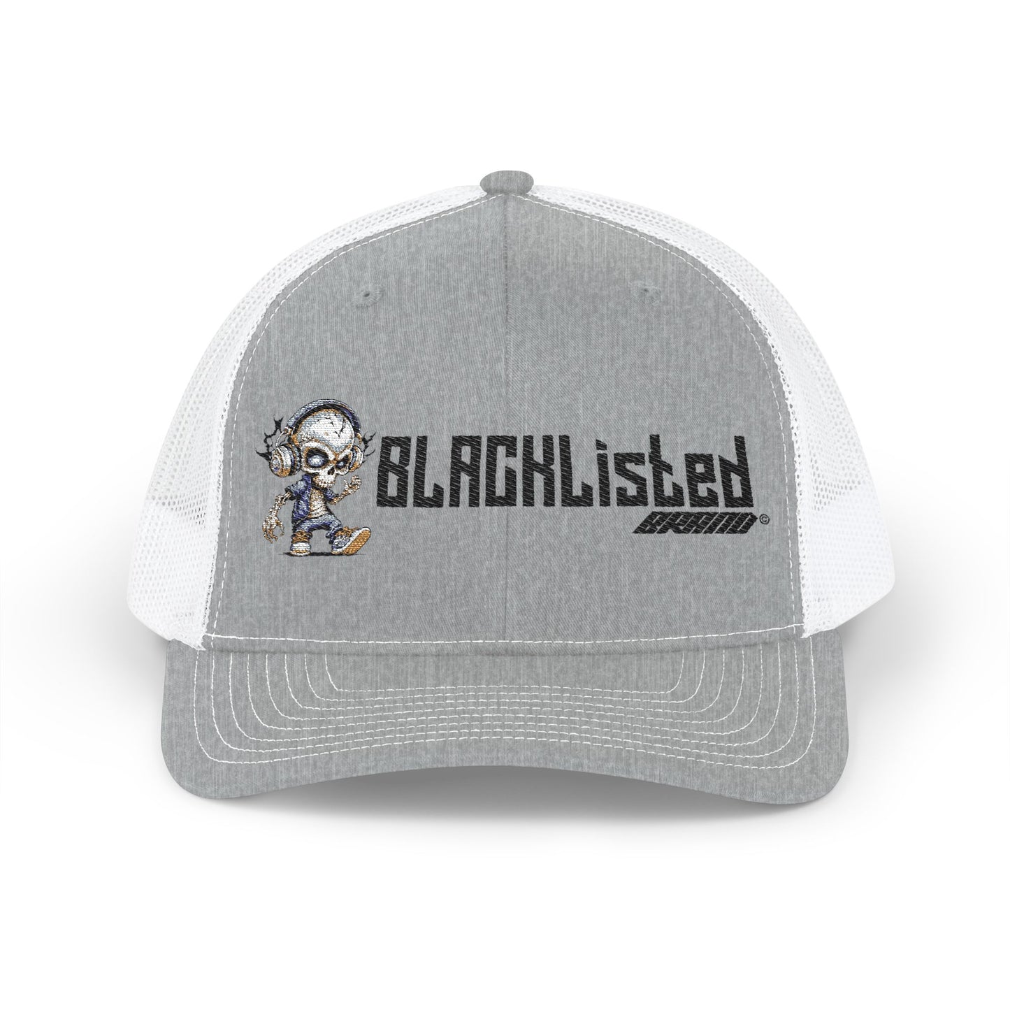 BL Logo Street Bones Embroidered Snapback Trucker Cap