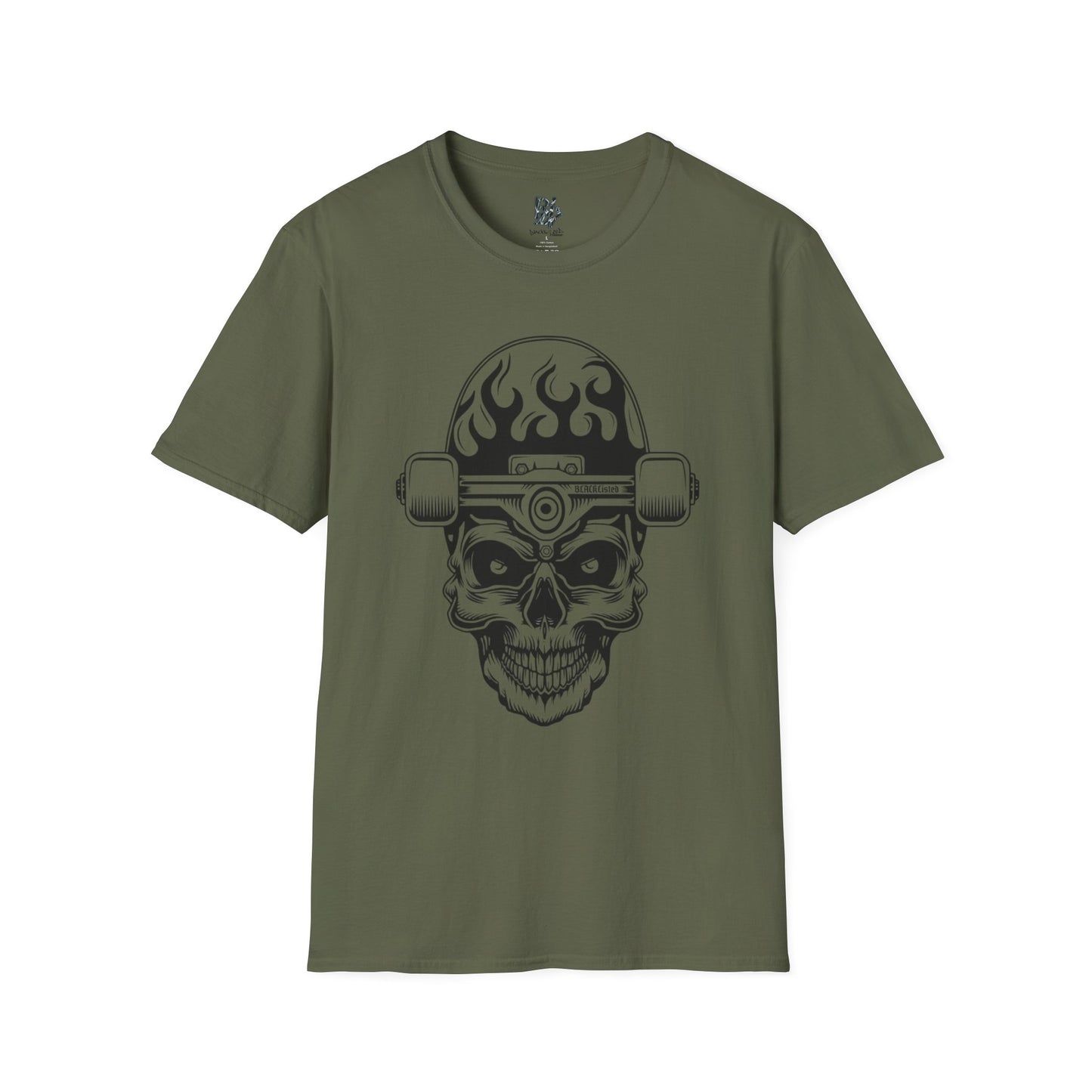 BL Skull Skater Head T-Shirt