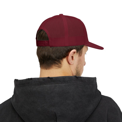 BL Logo Street Bones Embroidered Snapback Trucker Cap
