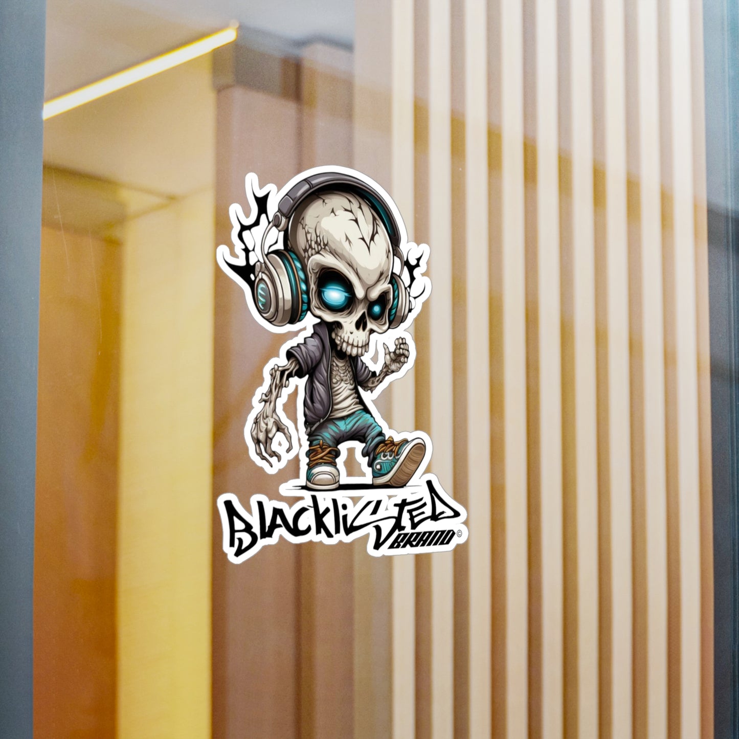 BL Logo Street Bones Vinyl Decal