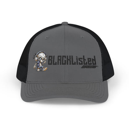 BL Logo Street Bones Embroidered Snapback Trucker Cap