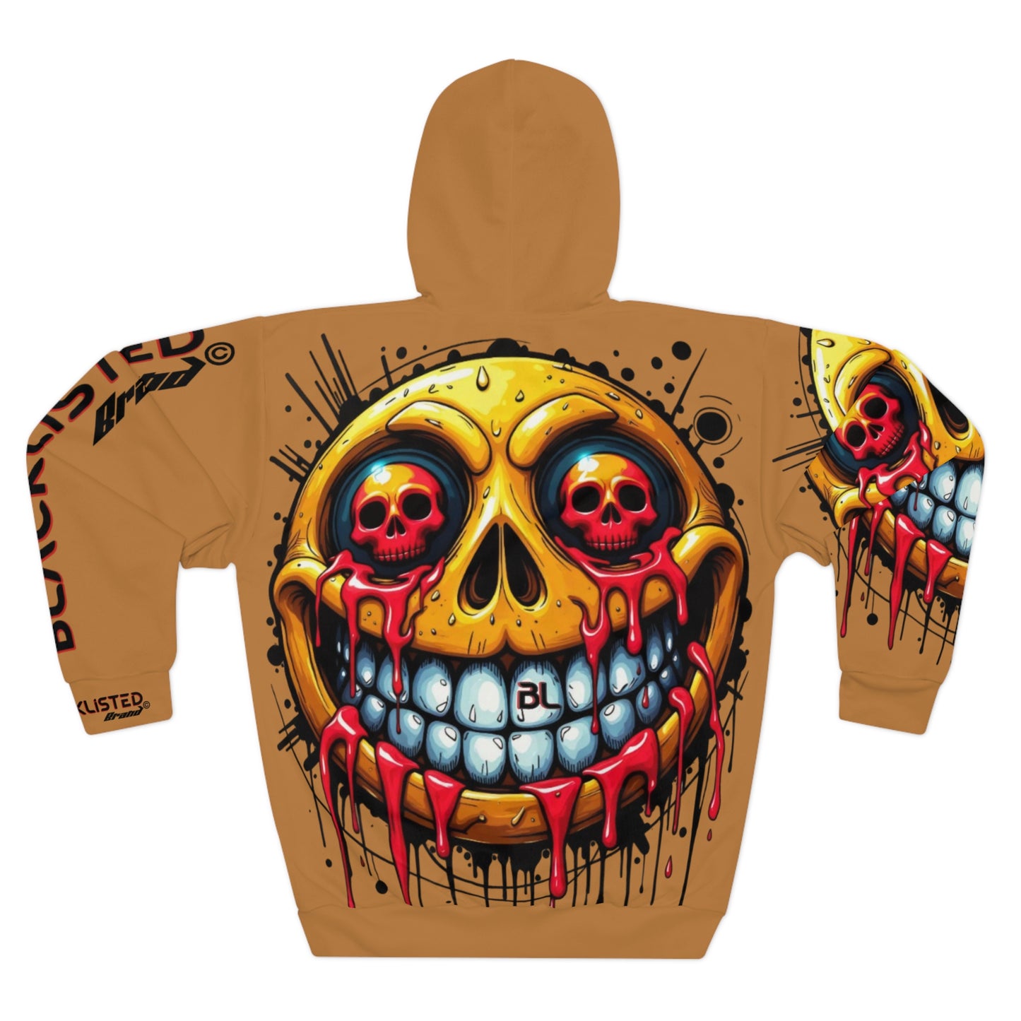 BL Skull Smiley Face Hoodie