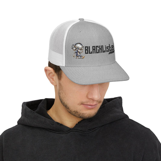 BL Logo Street Bones Embroidered Snapback Trucker Cap