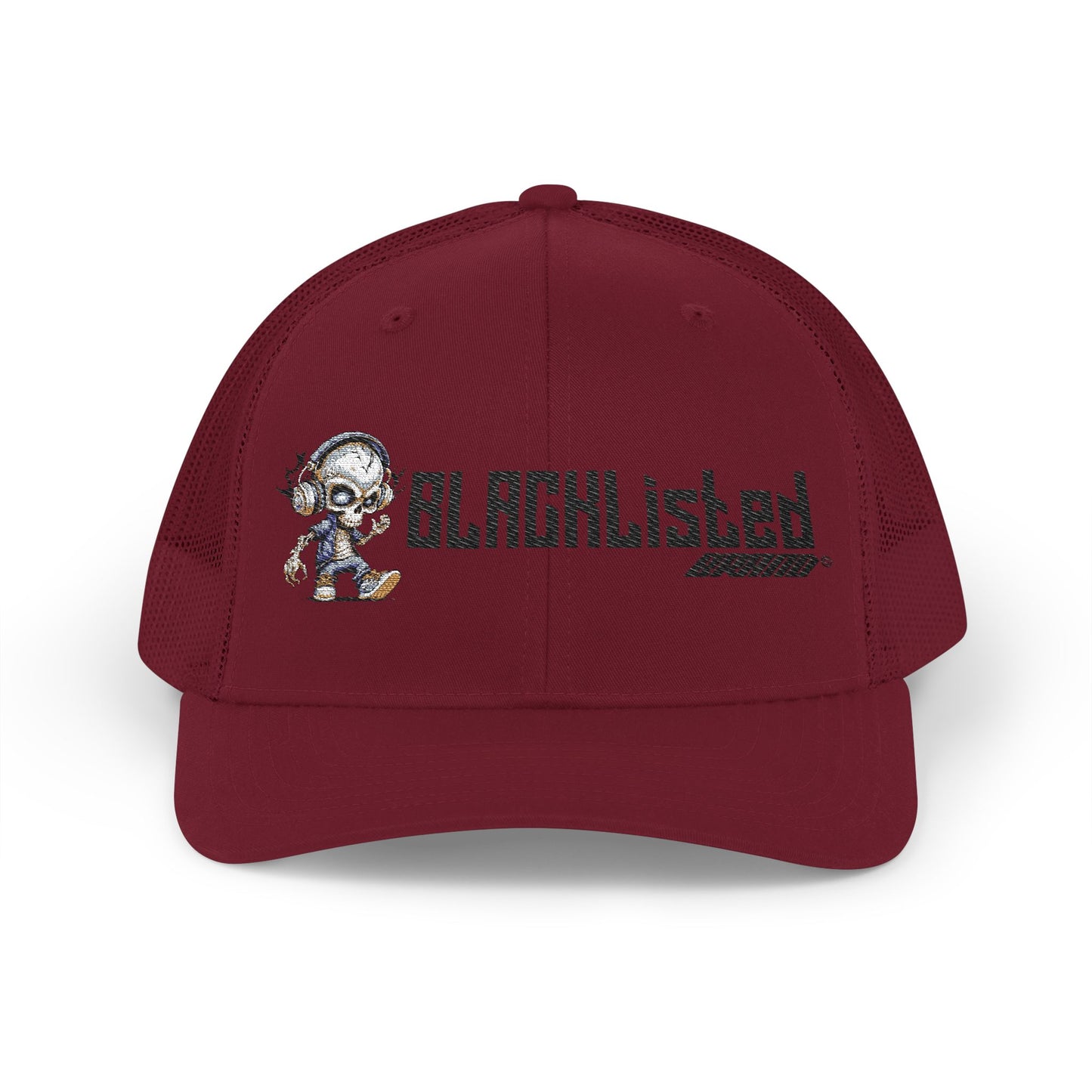 BL Logo Street Bones Embroidered Snapback Trucker Cap