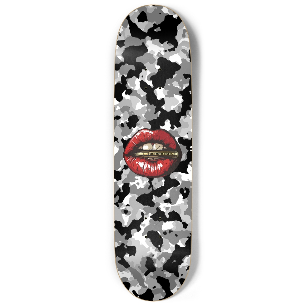 BL Lips of Death Skateboard Deck