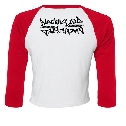 WHITE/ RED - BACK